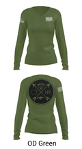 OL'5214 36784990 Women's Long Sleeve V-neck Shirt - 40