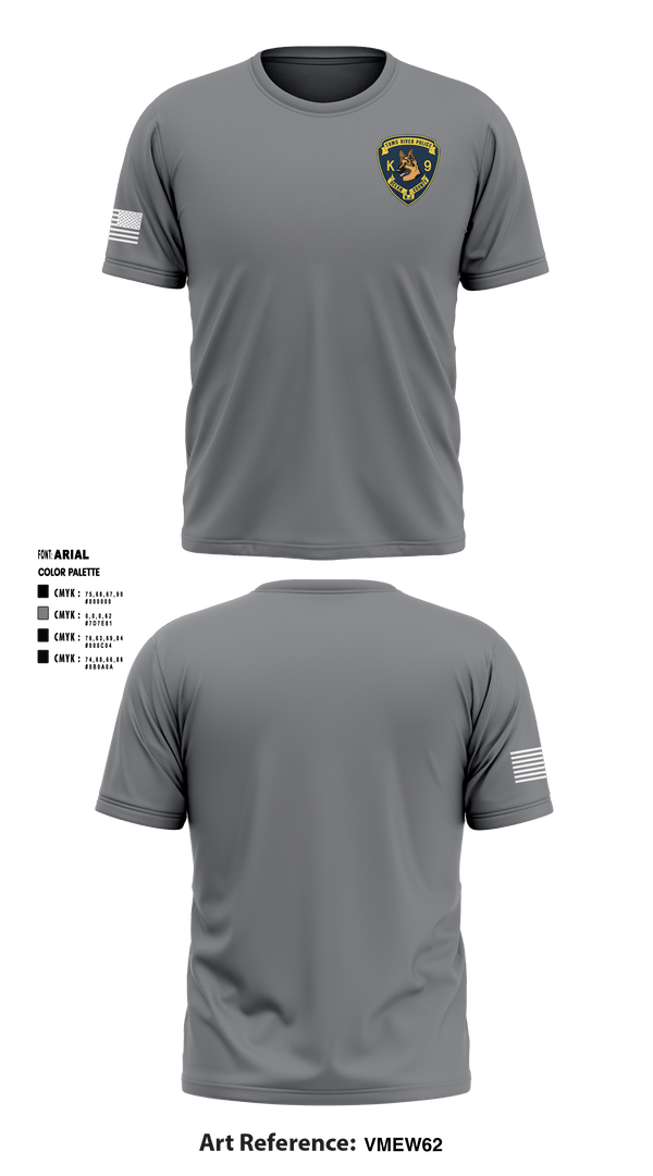 Short Sleeve Performance Shirt, , Police, Teamtime, Team time, sublimation, custom sports apparel, team uniforms, spirit wear, spiritwear, sports uniforms, custom shirts, team store, custom team store, fundraiser sports, apparel fundraiser