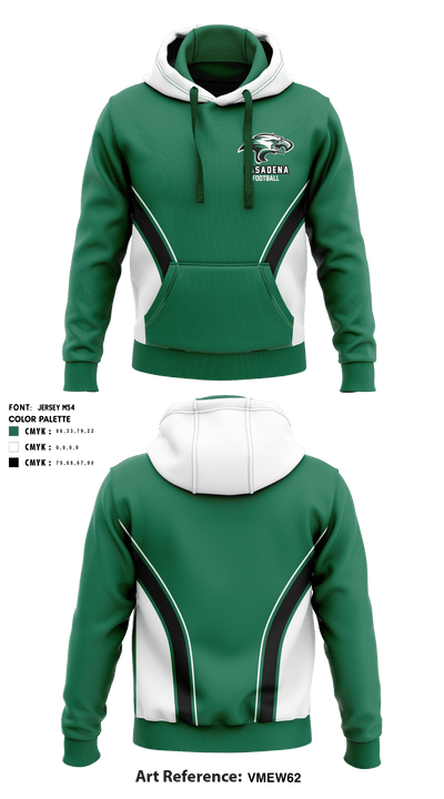 Pasadena High School Football 49411244 Hoodie - 1
