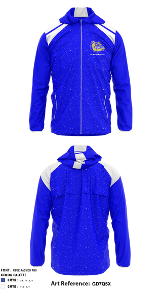 Windbreaker, C D Hylton High School Cheer, , Teamtime, Team time, sublimation, custom sports apparel, team uniforms, spirit wear, spiritwear, sports uniforms, custom shirts, team store, custom team store, fundraiser sports, apparel fundraiser