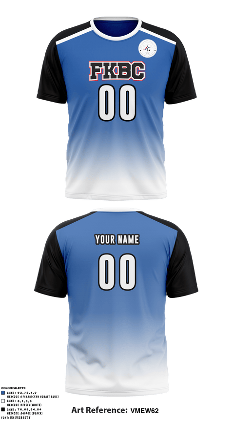 Short Sleeve Performance Shirt, FKBC, Men's Volleyball, Teamtime, Team time, sublimation, custom sports apparel, team uniforms, spirit wear, spiritwear, sports uniforms, custom shirts, team store, custom team store, fundraiser sports, apparel fundraiser