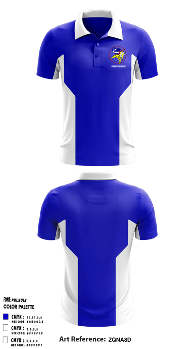Hefner Middle School 50271779 Short Sleeve Performance Polo - 1
