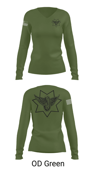 Women's Long Sleeve Vneck Shirt, , Police, Teamtime, Team time, sublimation, custom sports apparel, team uniforms, spirit wear, spiritwear, sports uniforms, custom shirts, team store, custom team store, fundraiser sports, apparel fundraiser