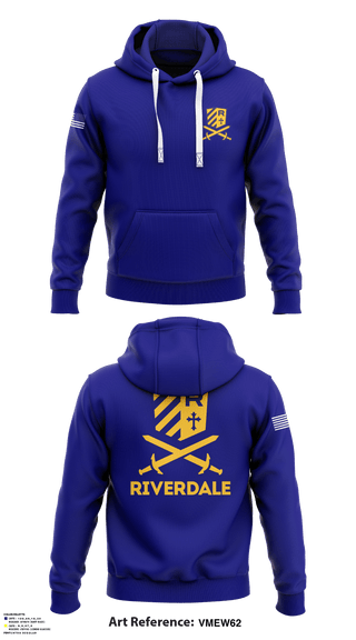 Hoodie, Riverdale Baptist High School, , Teamtime, Team time, sublimation, custom sports apparel, team uniforms, spirit wear, spiritwear, sports uniforms, custom shirts, team store, custom team store, fundraiser sports, apparel fundraiser
