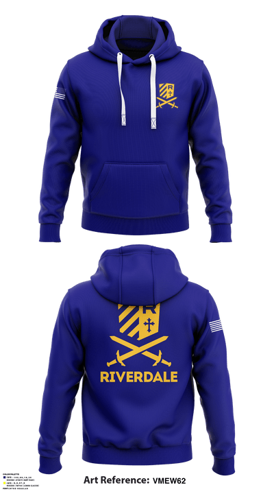 Riverdale Baptist High School 8850685 Hoodie - 1