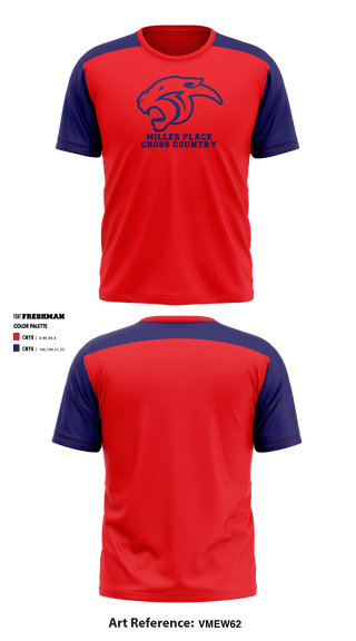 Short Sleeve Performance Shirt, Miller Place High School Cross Country, Cross Country, Teamtime, Team time, sublimation, custom sports apparel, team uniforms, spirit wear, spiritwear, sports uniforms, custom shirts, team store, custom team store, fundraiser sports, apparel fundraiser