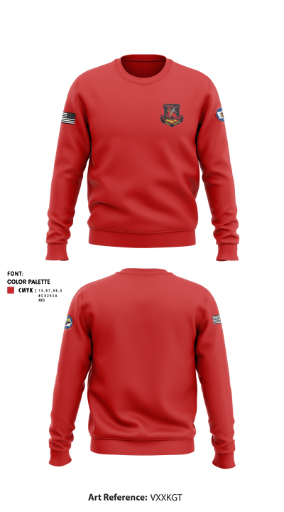 132 Fighter Wing 27146548 Crew Neck Sweatshirt - 1