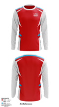 Shawnee Heights High School Football 16816052 Long Sleeve Performance Shirt - 1