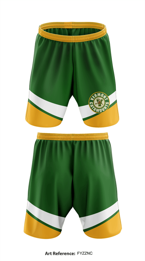 Athletic Shorts With Pockets, University of Vermont Hockey, Hockey, Teamtime, Team time, sublimation, custom sports apparel, team uniforms, spirit wear, spiritwear, sports uniforms, custom shirts, team store, custom team store, fundraiser sports, apparel fundraiser