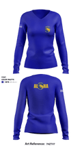B co 3-25 Hillclimbers 19781489 Women's Long Sleeve V-neck Shirt - 1
