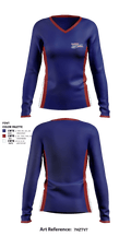 Illinois Youth Ultimate 5987214 Women's Long Sleeve V-neck Shirt - 1