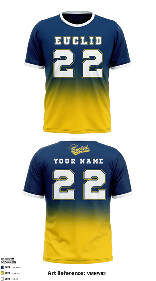 Short Sleeve Performance Shirt, Euclid High School Football, Football, Teamtime, Team time, sublimation, custom sports apparel, team uniforms, spirit wear, spiritwear, sports uniforms, custom shirts, team store, custom team store, fundraiser sports, apparel fundraiser