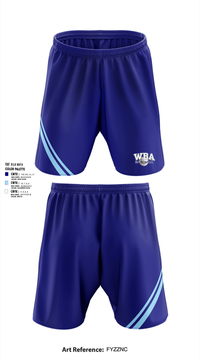 WBA Knights Baseball 46834682 Athletic Shorts With Pockets - 2