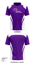 Elder High School Swimming 75607242 Short Sleeve Performance Shirt - 1
