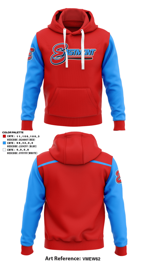 Hoodie, Eastmont Youth Baseball, Baseball, Teamtime, Team time, sublimation, custom sports apparel, team uniforms, spirit wear, spiritwear, sports uniforms, custom shirts, team store, custom team store, fundraiser sports, apparel fundraiser