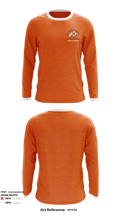 Middleboro High School Cross Country 76119935 Long Sleeve Performance Shirt - 1