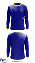 Cleveland Hill High School Tennis 1461357 Long Sleeve Performance Shirt - 1
