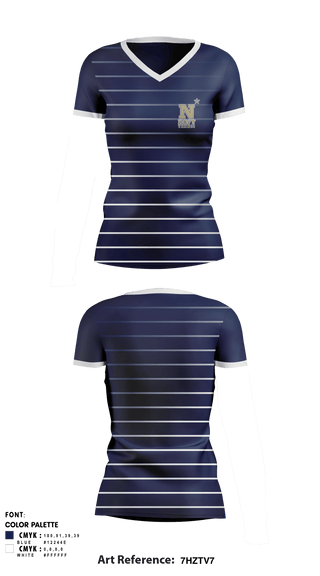 Women's Short Sleeve Vneck Shirt, US Naval Academy Women's Tennis, Tennis, Teamtime, Team time, sublimation, custom sports apparel, team uniforms, spirit wear, spiritwear, sports uniforms, custom shirts, team store, custom team store, fundraiser sports, apparel fundraiser