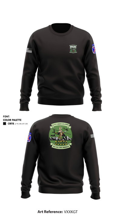 B co 277 ASB CRP 59360155 Crew Neck Sweatshirt - 1
