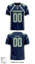 Watersprings School High School Football 80998011 Short Sleeve Performance Shirt - 2