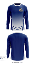 Eastern Florida State College Golf 48521769 Long Sleeve Performance Shirt - 1
