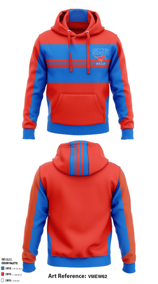 Hoodie, Southern Methodist University Golf, Golf, Teamtime, Team time, sublimation, custom sports apparel, team uniforms, spirit wear, spiritwear, sports uniforms, custom shirts, team store, custom team store, fundraiser sports, apparel fundraiser
