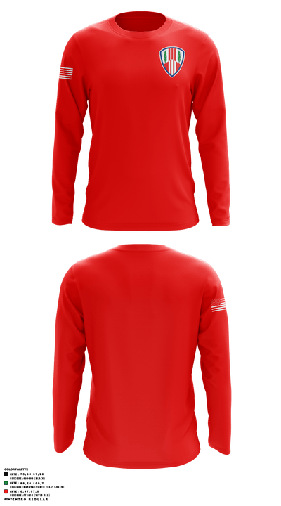 104th MP BN HHD 71367291 Long Sleeve Performance Shirt - 3