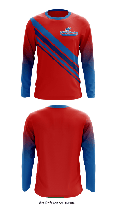Snacks Crossing Elementary 20052377 Long Sleeve Performance Shirt - 1