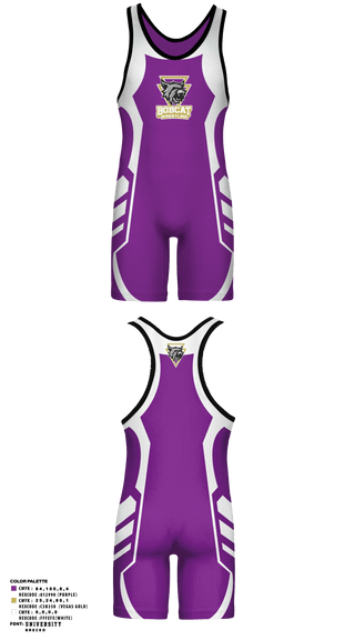 Wrestling Singlet, Berryville Bobcat Youth Wrestling Club, Wrestling, Teamtime, Team time, sublimation, custom sports apparel, team uniforms, spirit wear, spiritwear, sports uniforms, custom shirts, team store, custom team store, fundraiser sports, apparel fundraiser