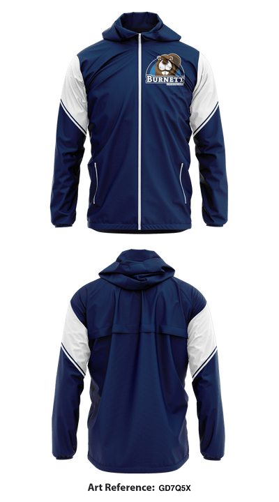 Burnett Elementary 25306031 Windbreaker - 2