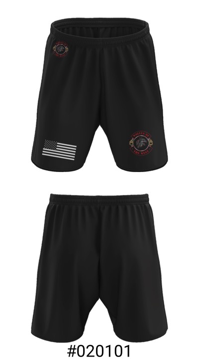 Wolves of the west 83450229 Athletic Shorts With Pockets - 25