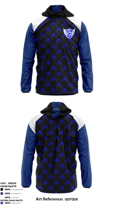 Arkansas Crew 96898524 Windbreaker - 2