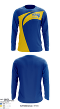 Richland Youth Basketball 85546509 Long Sleeve Performance Shirt - 1