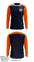 Foothills Minor Ball Association 78856127 Long Sleeve Performance Shirt - 2