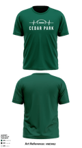 Cedar Park Timberwolves 13556335 Short Sleeve Performance Shirt - 16