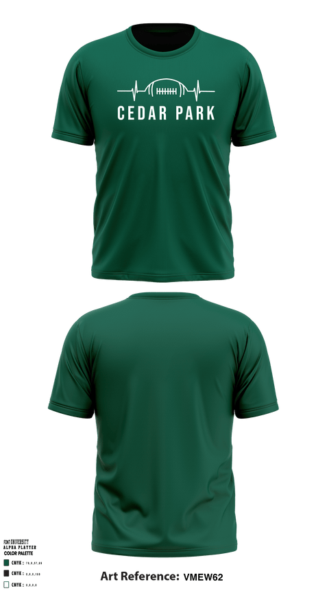 Short Sleeve Performance Shirt, Cedar Park Timberwolves, Football, Teamtime, Team time, sublimation, custom sports apparel, team uniforms, spirit wear, spiritwear, sports uniforms, custom shirts, team store, custom team store, fundraiser sports, apparel fundraiser