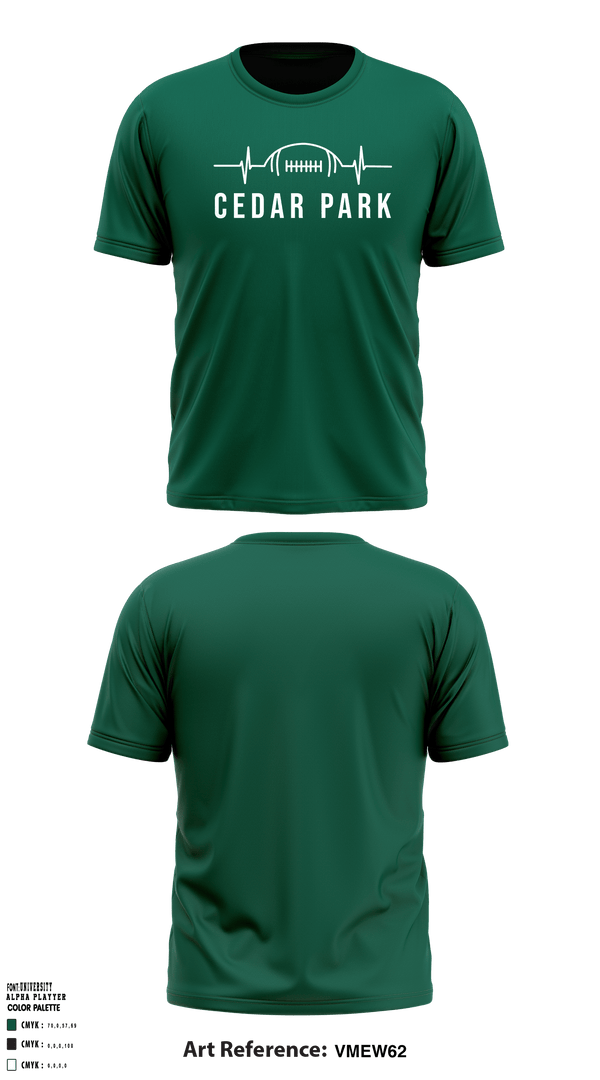 Short Sleeve Performance Shirt, Cedar Park Timberwolves, Football, Teamtime, Team time, sublimation, custom sports apparel, team uniforms, spirit wear, spiritwear, sports uniforms, custom shirts, team store, custom team store, fundraiser sports, apparel fundraiser