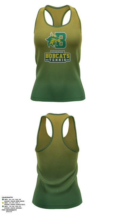 Bobcat Tennis 31904362 Tank Top - 1