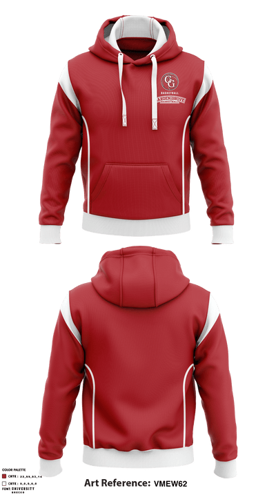 Garden Grove High School Basketball 41100389 Hoodie - 1