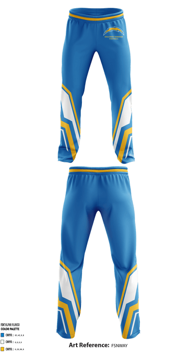 Inglewood Jr. All American Football League 60021355 Sweatpants - 2