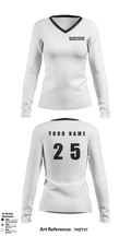 Slammers FP 62521762 Women's Long Sleeve V-neck Shirt - 8