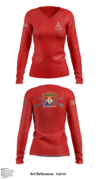 Women's Long Sleeve Vneck Shirt, , Army, Teamtime, Team time, sublimation, custom sports apparel, team uniforms, spirit wear, spiritwear, sports uniforms, custom shirts, team store, custom team store, fundraiser sports, apparel fundraiser