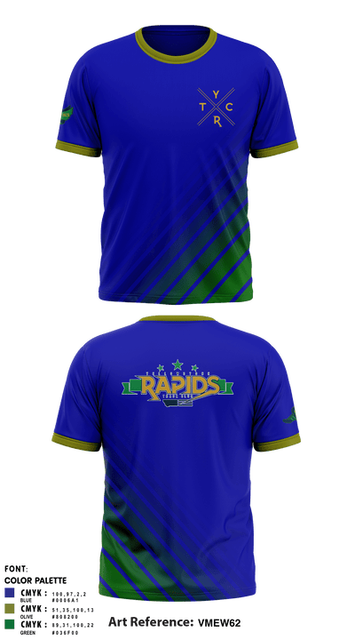 Yellowstone Rapids Track 62906431 Short Sleeve Performance Shirt - 3