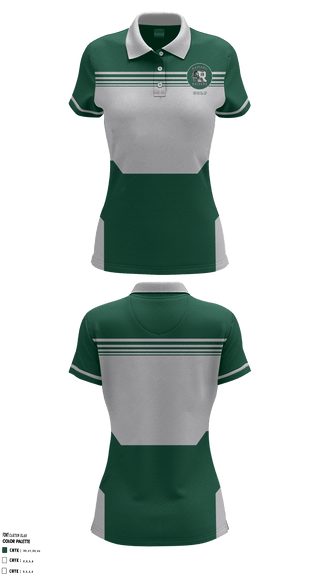 Women's Short Sleeve Performance Polo, Ramapo High School Golf, Golf, Teamtime, Team time, sublimation, custom sports apparel, team uniforms, spirit wear, spiritwear, sports uniforms, custom shirts, team store, custom team store, fundraiser sports, apparel fundraiser