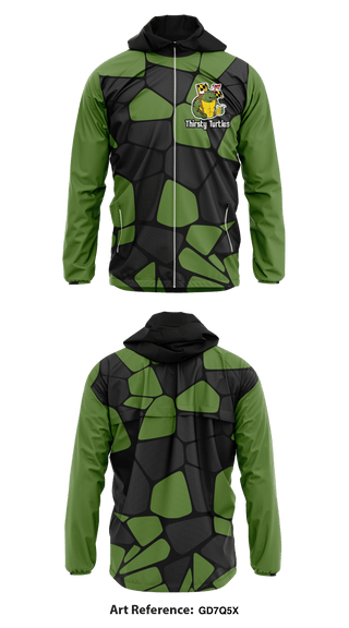 Thirsty Turtles 1999615 Windbreaker - 1