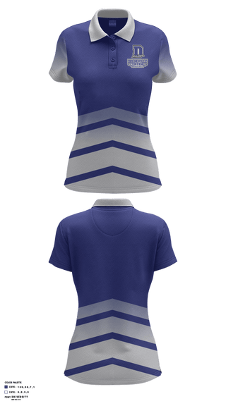 Women's Short Sleeve Performance Polo, Dolgeville Central High School Basketball, Women's Basketball, Teamtime, Team time, sublimation, custom sports apparel, team uniforms, spirit wear, spiritwear, sports uniforms, custom shirts, team store, custom team store, fundraiser sports, apparel fundraiser