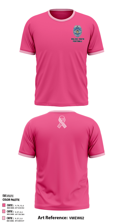 Police-Sandhills Football 67415575 Short Sleeve Performance Shirt - 5