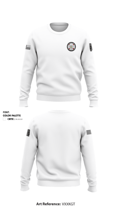 Bay Minette Police Department 59231625 Crew Neck Sweatshirt - 3
