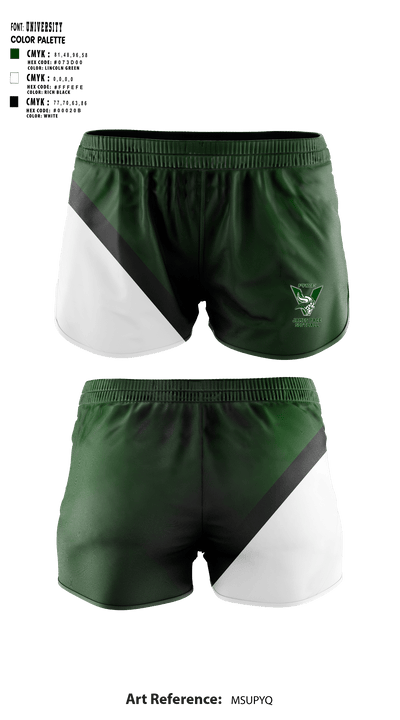 James Pace High School Softball 96207134 Women's Shorts - 1