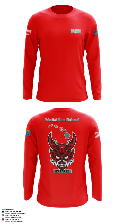 205th MI BN DISE 96750287 Long Sleeve Performance Shirt - 3